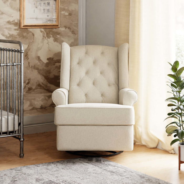 Black Friday Deal! Namesake Harbour Electronic Recliner and Swivel Glider in Eco-Performance Fabric with USB port | Water Repellent & Stain Resistant