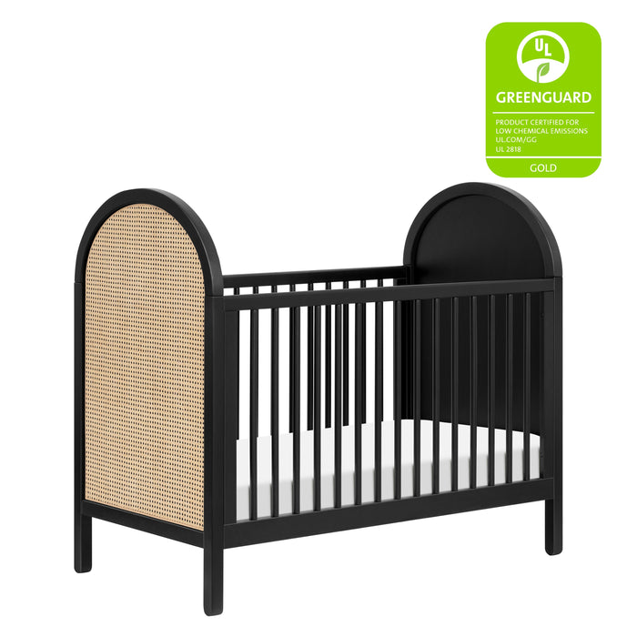 Black Friday Deal! Babyletto Bondi Cane 3-in-1 Convertible Crib with Toddler Bed Conversion Kit