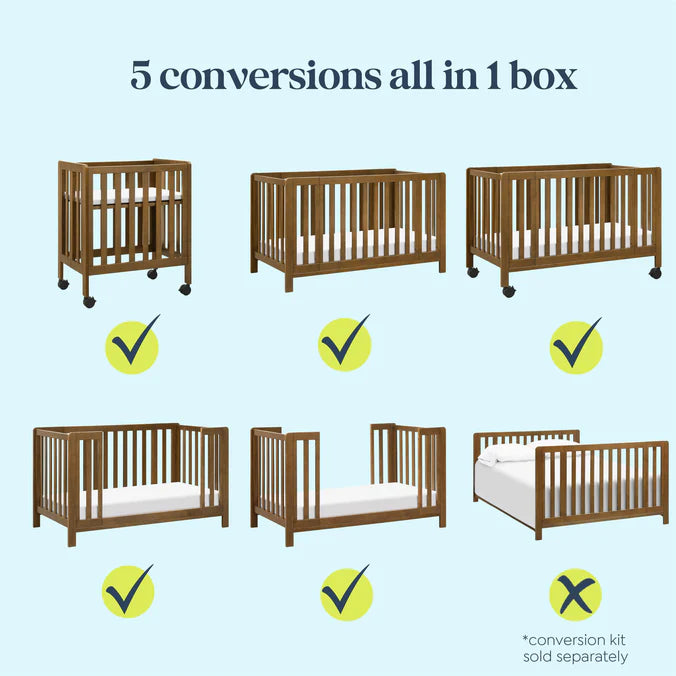 DaVinci Colby GROW 6-in-1 Convertible Bassinet to Crib