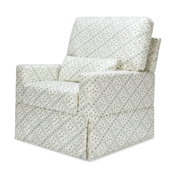 Crawford Pillowback Comfort Swivel Glider