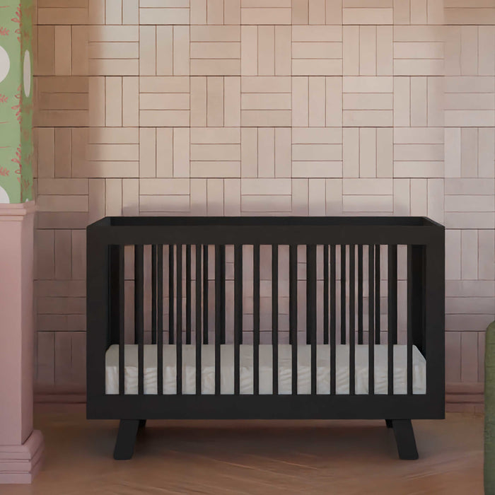 Black Friday Deal! Babyletto Hudson 3-in-1 Convertible Crib with Toddler Bed Conversion Kit