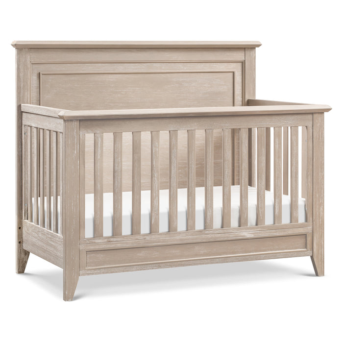 Black Friday Deal! Monogram Beckett Rustic 4-in-1  Convertible Flat Top Crib