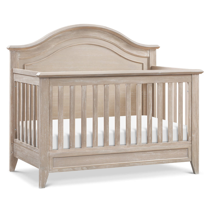 Black Friday Deal! Monogram Beckett Rustic 4-in-1 Convertible Curve Top Crib