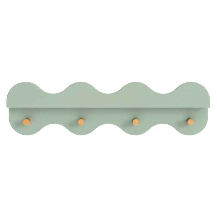 Babyletto Lido Wave Bookshelf with Hooks