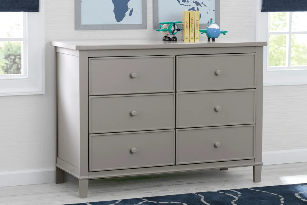 Delta Children Haven 6 Drawer Dresser with Interlocking Drawers