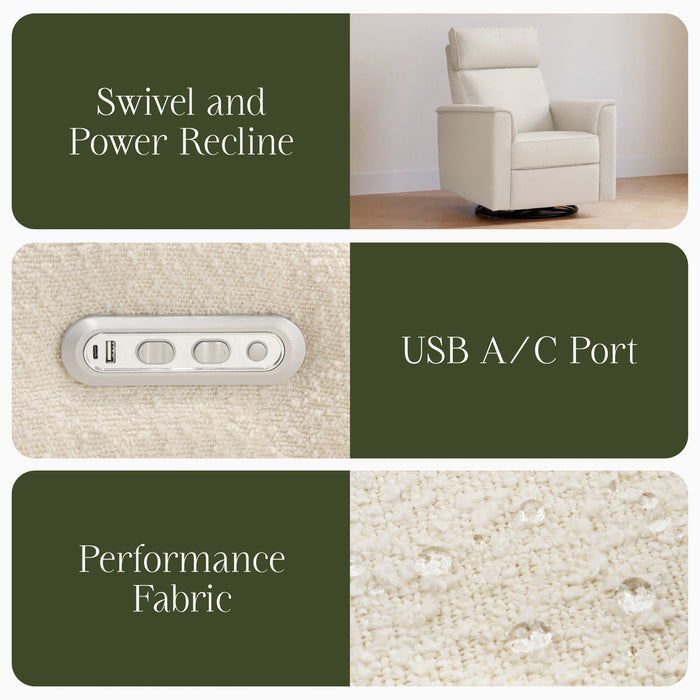 Black Friday Deal! Namesake Willa Plus Power Glider Recliner + Power Headrest