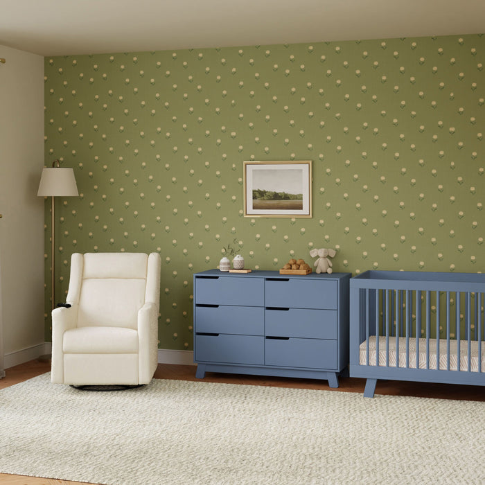 Black Friday Deal! Babyletto Kiwi Deluxe Power Recliner & Swivel Glider with Heat and Massage