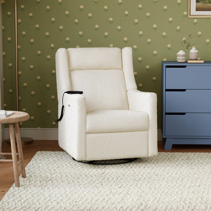 Black Friday Deal! Babyletto Kiwi Deluxe Power Recliner & Swivel Glider with Heat and Massage