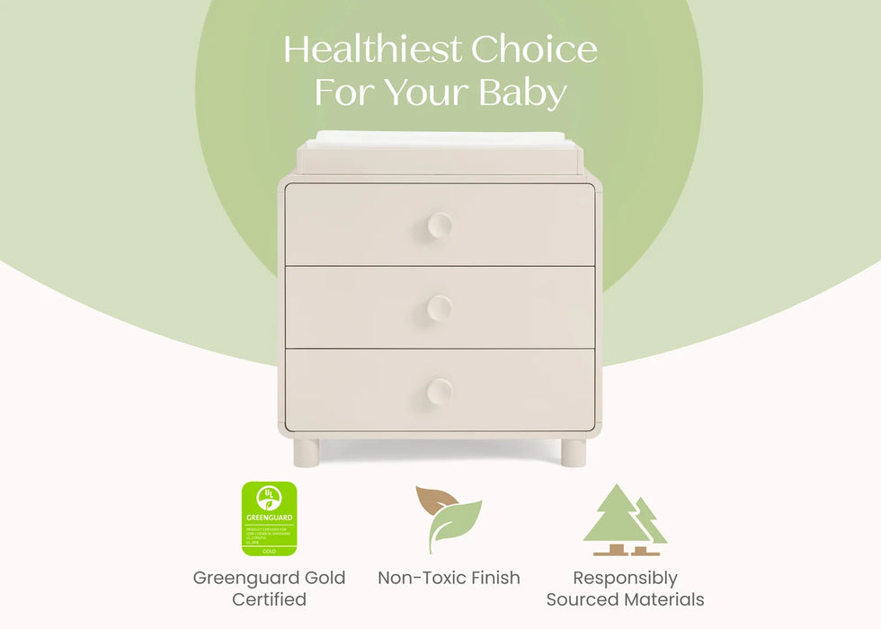 Delta Children Ari 3 Drawer Dresser with Changing Top