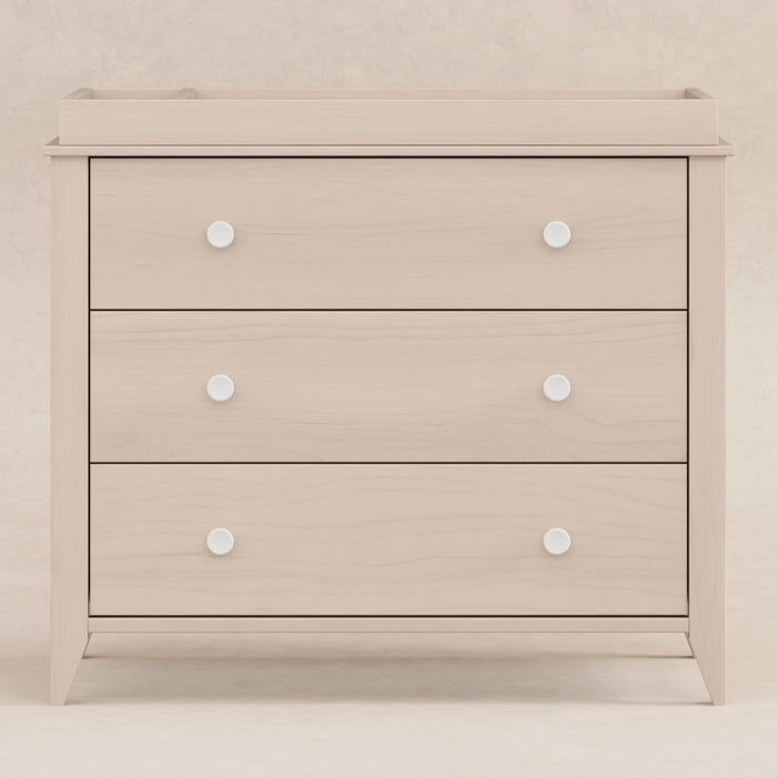 Babyletto Sprout 3-Drawer Changer Dresser with Removable Changing Tray Chestnut / Natural