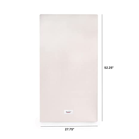 Babyletto Coco Core Crib Mattress, Smart Water Repellent Cover, Naturally Firm Coconut Core, Greenguard Gold Certified