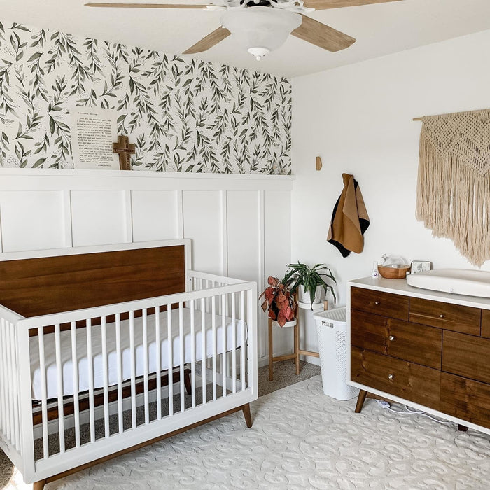 Babyletto Palma 4-in-1 (Crib, Toddler Rail, and Double Dresser)