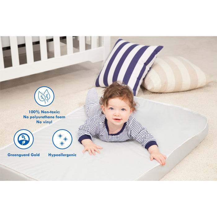DaVinci Deluxe Coil Extra Firm Mini Crib Mattress 100% Non-Toxic & Waterproof