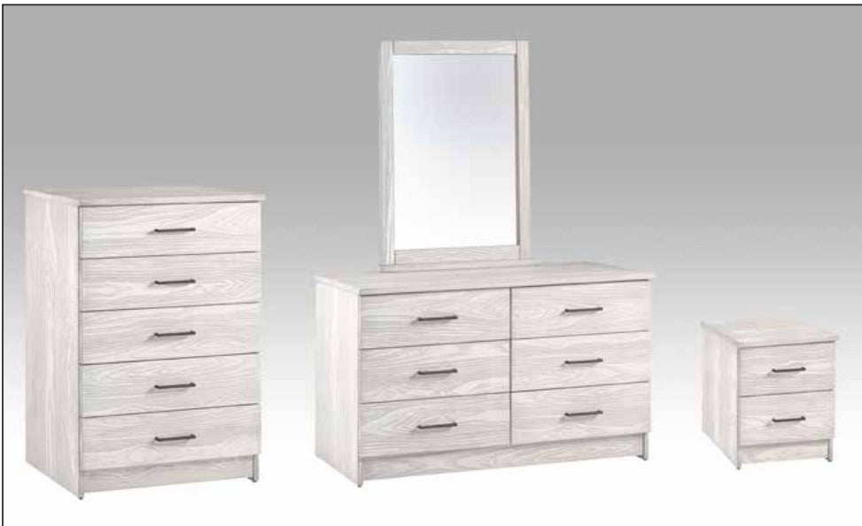 Innovations 6 Drawer Double Dresser in Birch