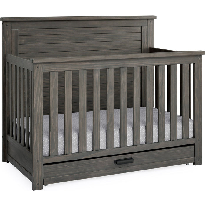 Simmons Kids Caden 6-in-1 Convertible Crib with Trundle Drawer