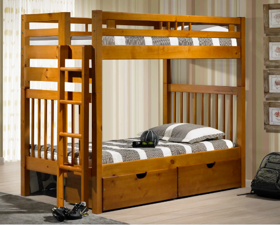 Innovations Twin/Twin Ladder Bunk*** 400lbs Rating on Each Bed
