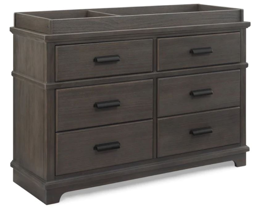 Simmons Caden Asher 6 Drawer Dresser with Changing Top