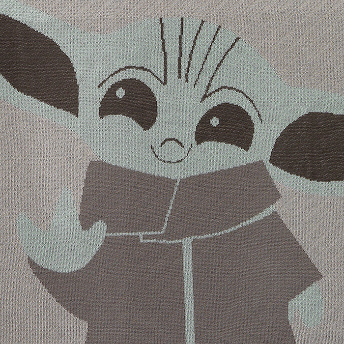 Lambs & Ivy Star Wars Baby Yoda Mandalorian Grogu/The Child Knit Baby Blanket