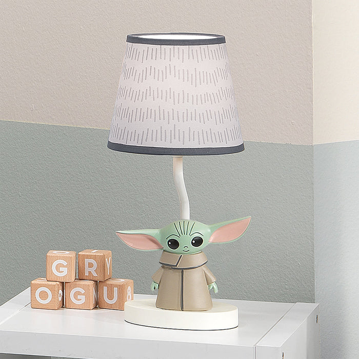 Lambs & Ivy Star Wars The Child/Baby Yoda Nursery Lamp with Shade and Bulb