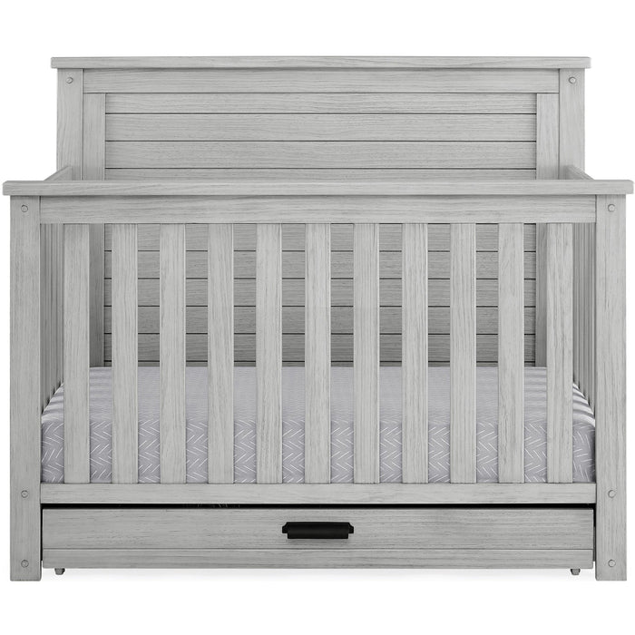 Simmons Kids Caden 6-in-1 Convertible Crib with Trundle Drawer